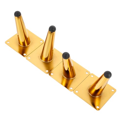 SOPOTUTU 4 Stück Verstellbare Metallmöbelfüße Schräge Goldene Sofabeine Möbelstützen für Sofa Badezimmer Teetisch Einfache Montage Robust und Vielseitig für Schrank und Tv möbel SOPOTUTU 4 Stück Verstellbare Metallmöbelfüße Schräge Goldene Sofabeine Möbelstützen für Sofa Badezimmer Teetisch Einfache Montage Robust und Vielseitig für Schrank und Tv möbel von SOPOTUTU