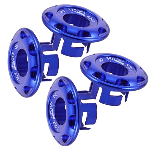 SOPOTUTU 4 Teiliges Motorrad Zubehör Für Elektrische Türschlossabdeckungen Zubehör Für Elektrische Motorrad Zündschlüsselschalterabdeckungen Zündschlossabdeckungen von SOPOTUTU