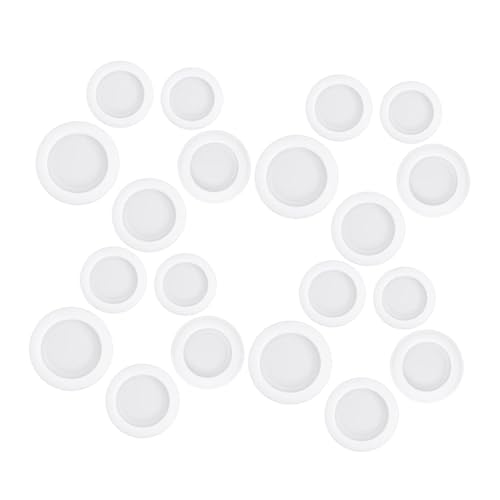 SOPOTUTU 40 Stück Teiliges Runde Gummistopfen für Sparbüchsen Weiße Kleine Elastische Ersatzverschlüsse mit Hoher Dichtheit zum Schutz vor Staub und Feuchtigkeit Langlebig und Formbeständig SOPOTUTU 40 Stück Teiliges Runde Gummistopfen für Sparbüchsen Weiße Kleine Elastische Ersatzverschlüsse mit Hoher Dichtheit zum Schutz vor Staub und Feuchtigkeit Langlebig und Formbeständig von SOPOTUTU