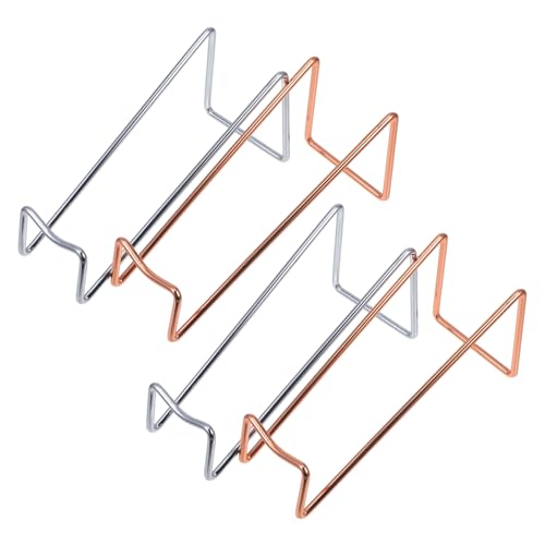 SOPOTUTU 4Stücke Teiliges Metall Weinflaschenhalter Eleganter Weinständer aus Roségold für Küche Wohnzimmer und Bar Robuste Konstruktion für Langfristige Nutzung SOPOTUTU 4Stücke Teiliges Metall Weinflaschenhalter Eleganter Weinständer aus Roségold für Küche Wohnzimmer und Bar Robuste Konstruktion für Langfristige Nutzung von SOPOTUTU