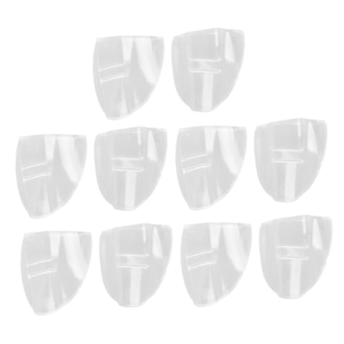 SOPOTUTU 5 Paare Brillenschutzflügel Seitenschutz für Augen TPU Material Sicherer Schutz gegen Spritzer Geeignet für Brillenträger Einfach zu Montieren Leicht und Tragbar von SOPOTUTU
