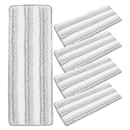 SOPOTUTU 5 Stück Staubmopp Nachfüllpackung Saugfähige Mopp Ersatzpads Tücher Wischmopps Bodenwischer Austauschbare Flache Köpfe Passend Für Reveal Clean Hartholz Abnehmbare Flecken SOPOTUTU 5 Stück Staubmopp Nachfüllpackung Saugfähige Mopp Ersatzpads Tücher Wischmopps Bodenwischer Austauschbare Flache Köpfe Passend Für Reveal Clean Hartholz Abnehmbare Flecken von SOPOTUTU