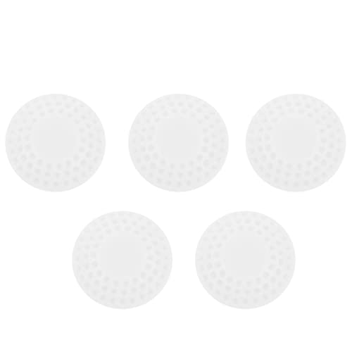 SOPOTUTU 5 Stück Teiliges Selbstklebendes Türgriff schutzset mit Wandpuffer Stoßdämpfend Geräuschreduzierend Kratzschutz für Zimmertüren Einfache Anbringung Weiß Geeignet für Tür von SOPOTUTU