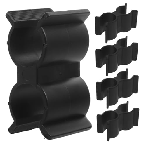 SOPOTUTU 5 Stück Teiliges Set Kunststoff Doppelrohrschellen Yacht Rohrklemmen für Stabile Verbindung an Boot Wohnmobil Vielseitige Rohrhalter Clips SOPOTUTU 5 Stück Teiliges Set Kunststoff Doppelrohrschellen Yacht Rohrklemmen für Stabile Verbindung an Boot Wohnmobil Vielseitige Rohrhalter Clips von SOPOTUTU