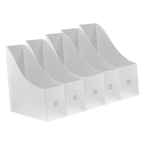 SOPOTUTU 5 Stück Teiliges Vertikales Dokumentenablage aus Transparentem Mattiertem Kunststoff Stapelbarer Desktop Organizer für Büro und Zuhause Langlebiger Ordnerhalter mit Einfacher und SOPOTUTU 5 Stück Teiliges Vertikales Dokumentenablage aus Transparentem Mattiertem Kunststoff Stapelbarer Desktop Organizer für Büro und Zuhause Langlebiger Ordnerhalter mit Einfacher und von SOPOTUTU