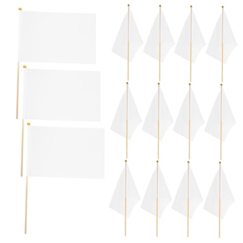 SOPOTUTU 50 Stück Kleine Handfahnen Weiß Leichte Polyester handflaggen Verschleißfest Handlich für Partydekoration Sportveranstaltungen Schiedsrichter und Feierlichkeiten SOPOTUTU 50 Stück Kleine Handfahnen Weiß Leichte Polyester handflaggen Verschleißfest Handlich für Partydekoration Sportveranstaltungen Schiedsrichter und Feierlichkeiten von SOPOTUTU