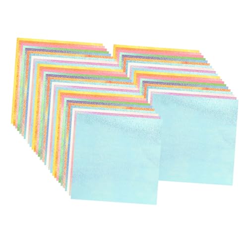 SOPOTUTU 50 Stück Origami Bastelpapier Perlmutt Optik Quadratisch Hochwertiges Faltpapier Für DIY Handarbeiten Und Kreatives Basteln Zuhause SOPOTUTU 50 Stück Origami Bastelpapier Perlmutt Optik Quadratisch Hochwertiges Faltpapier Für DIY Handarbeiten Und Kreatives Basteln Zuhause von SOPOTUTU