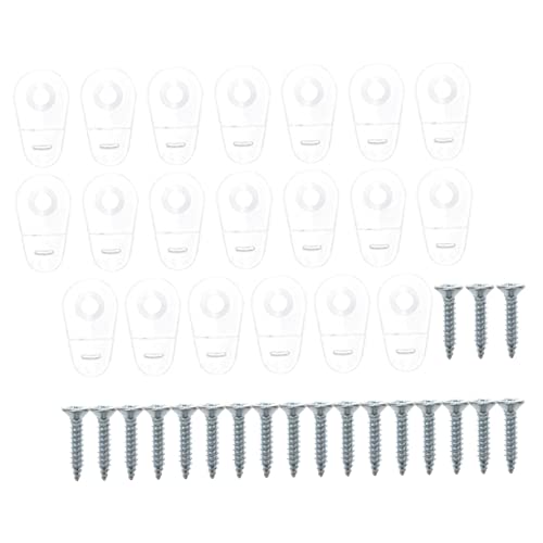 SOPOTUTU 50 Stück Teiliges Spiegelhalter Clip Transparent Kunststoff Halterung mit Schrauben für und Spiegelmontage an Schränken Bad Vitrinen Stabile Befestigung SOPOTUTU 50 Stück Teiliges Spiegelhalter Clip Transparent Kunststoff Halterung mit Schrauben für und Spiegelmontage an Schränken Bad Vitrinen Stabile Befestigung von SOPOTUTU