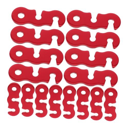 SOPOTUTU 50 Stück Zelt Abspannseil Spanner aus Aluminiumlegierung Dreiaugiges Design für Schnelle Montage Wetterfeste und Windresistente Seilspanner für Outdoor Camping Wandern Rot SOPOTUTU 50 Stück Zelt Abspannseil Spanner aus Aluminiumlegierung Dreiaugiges Design für Schnelle Montage Wetterfeste und Windresistente Seilspanner für Outdoor Camping Wandern Rot von SOPOTUTU