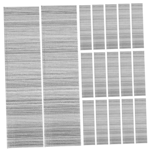 SOPOTUTU 5000 Stück Teiliges Edelstahl Nagel Robust für Möbelbau DIY Holzarbeiten Präzisions staples für Heavy Duty Handtacker Möbel und Handwerk von SOPOTUTU