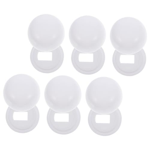 SOPOTUTU 6 Paare Toilettenbolzenkappen Schraubenabdeckungen Wc Sitz Befestigung Abdeckkappen Toilet Bowl Bolt Covers Installieren und Robust SOPOTUTU 6 Paare Toilettenbolzenkappen Schraubenabdeckungen Wc Sitz Befestigung Abdeckkappen Toilet Bowl Bolt Covers Installieren und Robust von SOPOTUTU