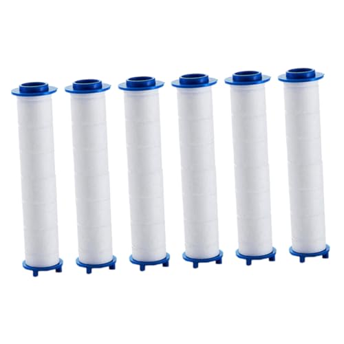 SOPOTUTU 6 Stück Filter Element Filterwechsel Universal- Hartwasser-duschfilter Wasserfilter Für Duschkopf Dusche Mit Wasserenthärter Gefilterte Dusche Duschen Filterwerkzeuge Baumwolle SOPOTUTU 6 Stück Filter Element Filterwechsel Universal- Hartwasser-duschfilter Wasserfilter Für Duschkopf Dusche Mit Wasserenthärter Gefilterte Dusche Duschen Filterwerkzeuge Baumwolle von SOPOTUTU