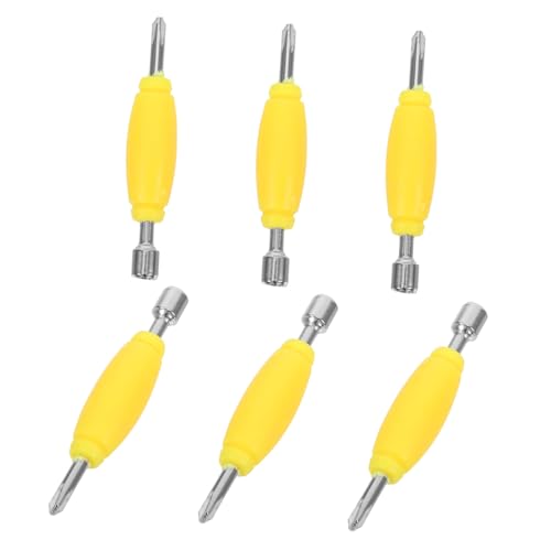 SOPOTUTU 6 Stück Fingerboard Schraubendreher Teiliges Doppelseitige Mini Schraubenzieher für Präzise Reparatur von Finger Skateboards und Zubehör Kompakt und Robust SOPOTUTU 6 Stück Fingerboard Schraubendreher Teiliges Doppelseitige Mini Schraubenzieher für Präzise Reparatur von Finger Skateboards und Zubehör Kompakt und Robust von SOPOTUTU