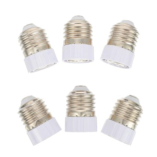 SOPOTUTU 6 Stück Lampenfassung Adapter Lichtsockel Robuste Verarbeitung Kompatibel mit LED Halogen Filamentlampen Sicherer Vielseitig Einsetzbar SOPOTUTU 6 Stück Lampenfassung Adapter Lichtsockel Robuste Verarbeitung Kompatibel mit LED Halogen Filamentlampen Sicherer Vielseitig Einsetzbar von SOPOTUTU