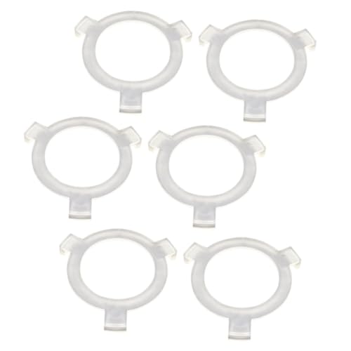 SOPOTUTU 6 Stück Lampenfassung Adapterringe aus Robustem Kunststoff Einfache Installation Langlebige Lampenschirm Zubehör für Lampenfassung Umrüstung SOPOTUTU 6 Stück Lampenfassung Adapterringe aus Robustem Kunststoff Einfache Installation Langlebige Lampenschirm Zubehör für Lampenfassung Umrüstung von SOPOTUTU