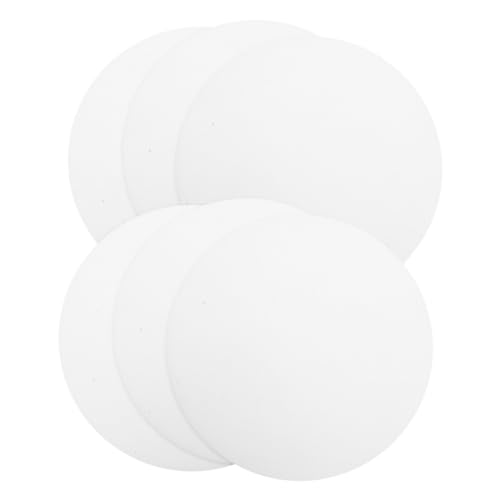 SOPOTUTU 6 Stück PC Licht Diffusor Platte für LED Einbauleuchten Flach Robust Gleichmäßige Lichtstreuung Passend Einfache Montage Licht Folie für Downlight Zubehör von SOPOTUTU