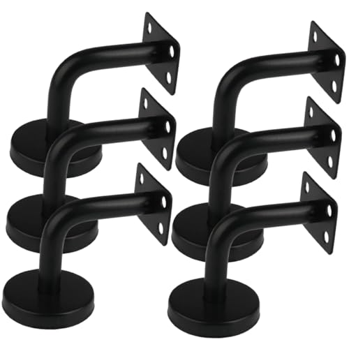 SOPOTUTU 6 Stück Teiliges Handlaufhalter Edelstahl Treppen Handlaufträger Wandhalterung Flach Schwarz Treppengeländer Geländerbefestigung Innen Geländerstütze Robust Langlebig SOPOTUTU 6 Stück Teiliges Handlaufhalter Edelstahl Treppen Handlaufträger Wandhalterung Flach Schwarz Treppengeländer Geländerbefestigung Innen Geländerstütze Robust Langlebig von SOPOTUTU