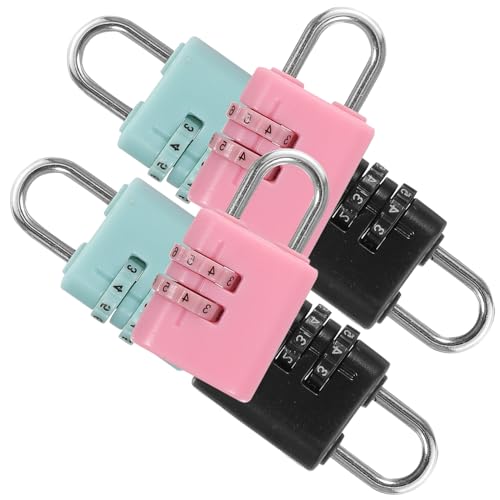 SOPOTUTU 6 Stück Teiliges Kindersicherungs zahlenschloss Multifunktionale Kunststoff padlocks Verstellbar für Schränke Taschen Sport Schließfächer Robust und Korrosionsbeständig Einfache SOPOTUTU 6 Stück Teiliges Kindersicherungs zahlenschloss Multifunktionale Kunststoff padlocks Verstellbar für Schränke Taschen Sport Schließfächer Robust und Korrosionsbeständig Einfache von SOPOTUTU