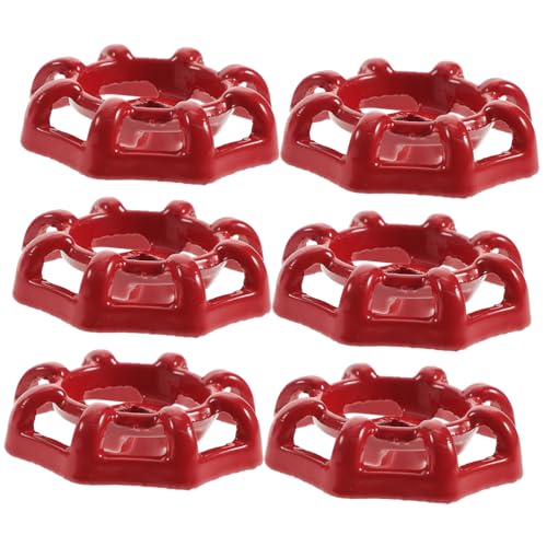 SOPOTUTU 6 Stück Teiliges Metall wasserhahn griffe mit Rundem Rad Vierkantloch Robuste Ventil wheel handles für Außenarmaturen Einfach zu Montieren Rutschfest Geeignet für Garten und SOPOTUTU 6 Stück Teiliges Metall wasserhahn griffe mit Rundem Rad Vierkantloch Robuste Ventil wheel handles für Außenarmaturen Einfach zu Montieren Rutschfest Geeignet für Garten und von SOPOTUTU