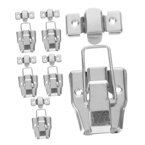 SOPOTUTU 6 Stück Teiliges Metallverschluss mit Entenschnabel Design Robuste Neue Chinesische Hasp Verschlüsse für Eisen und Holzkisten Stilvolle Schmuckbox Verriegelungen Klassische von SOPOTUTU