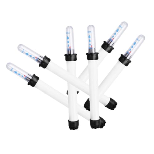 SOPOTUTU 6 Stück Wasserstandsanzeiger für Blumentöpfe Wasserstandsmesser mit Messskala Praktischer Wasserstandsanzeiger für Pflanzenbewässerung Langlebig und Leicht Ablesbar von SOPOTUTU