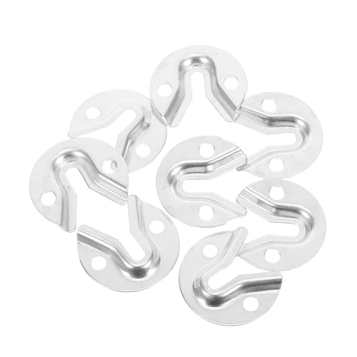 SOPOTUTU 8 Stück Teiliges Edelstahl Wandhalterung für Möbel und Spiegel Schwerlast Montageclips mit Schrauben Befestigung für Bilderrahmen und Möbel Verdeckte Stabile Wandbefestiger SOPOTUTU 8 Stück Teiliges Edelstahl Wandhalterung für Möbel und Spiegel Schwerlast Montageclips mit Schrauben Befestigung für Bilderrahmen und Möbel Verdeckte Stabile Wandbefestiger von SOPOTUTU
