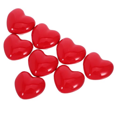 SOPOTUTU 8 Stück Teiliges Keramik Herzförmige Schubladenknöpfe mit Glasiertem Finish Einfache Montage Dekorative Möbelgriffe für Kinderzimmer Kommode Schrank Verspieltes Design in Rot SOPOTUTU 8 Stück Teiliges Keramik Herzförmige Schubladenknöpfe mit Glasiertem Finish Einfache Montage Dekorative Möbelgriffe für Kinderzimmer Kommode Schrank Verspieltes Design in Rot von SOPOTUTU