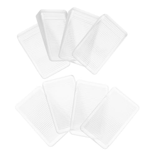 SOPOTUTU 8 Stück Teiliges Möbel Nivellier Verstellbare rutschfeste Gummipads für Tisch und Schrankfüße Langlebige Möbelgleiter Geeignet für Esszimmerstühle und Möbelboden Einfache Montage von SOPOTUTU
