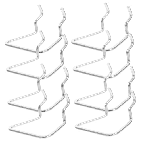 SOPOTUTU 8 Stück Teiliges Pegboard Werkzeughalter aus Robustem Eisen Langlebige Haken für Werkstatt Garage und Supermarkt Platzsparende Aufbewahrungslösung für Zangen und Werkzeugorganizer SOPOTUTU 8 Stück Teiliges Pegboard Werkzeughalter aus Robustem Eisen Langlebige Haken für Werkstatt Garage und Supermarkt Platzsparende Aufbewahrungslösung für Zangen und Werkzeugorganizer von SOPOTUTU