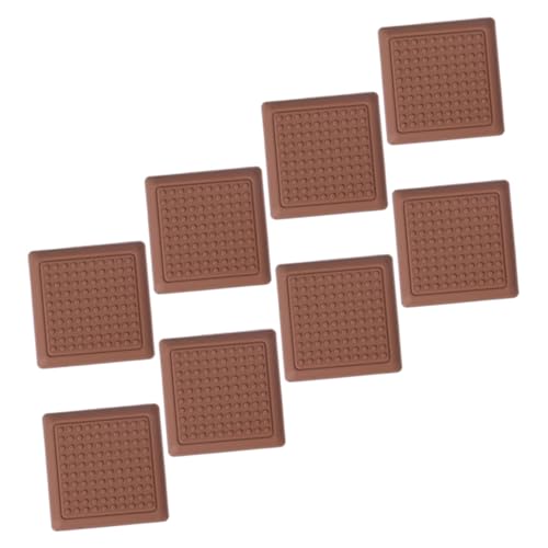 SOPOTUTU 8 Stück Teiliges Selbstklebende Silikon Stuhlbeinschoner Quadratisch rutschfest Geräuschdämpfend Bodenschonend Passend für Küchen und Schreibtischstühle Sicher für Haustiere SOPOTUTU 8 Stück Teiliges Selbstklebende Silikon Stuhlbeinschoner Quadratisch rutschfest Geräuschdämpfend Bodenschonend Passend für Küchen und Schreibtischstühle Sicher für Haustiere von SOPOTUTU