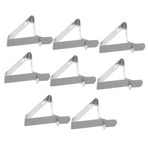 SOPOTUTU 8 Stück Teiliges Thermometer Clip für Töpfe und Grills Lebensmittelechter Temperaturfühler Halter für Präzise Messungen Lochdurchmesser für Sicheres Kochen und Grillen von SOPOTUTU