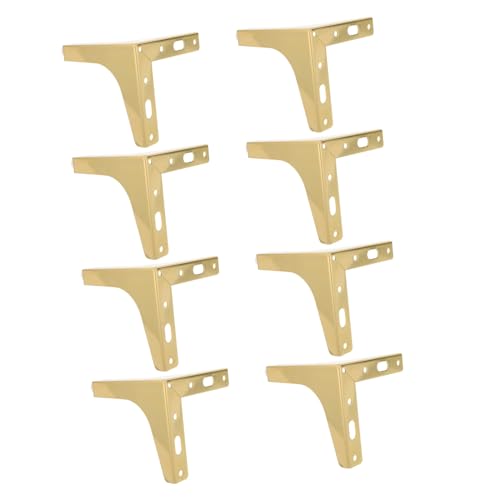 SOPOTUTU 8 Stück Teiliges Verstellbares Metall Möbelfüße Goldene Robuste Möbelbeine für Tv Schrank Sofa Couchtisch und Badezimmerschrank Einfache Montage Stabile Unterstützung für Haus und SOPOTUTU 8 Stück Teiliges Verstellbares Metall Möbelfüße Goldene Robuste Möbelbeine für Tv Schrank Sofa Couchtisch und Badezimmerschrank Einfache Montage Stabile Unterstützung für Haus und von SOPOTUTU