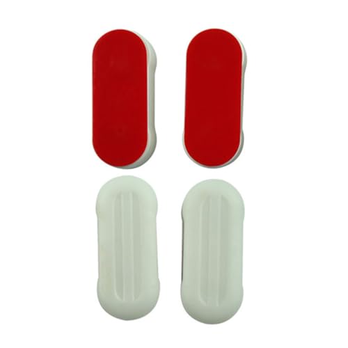 SOPOTUTU 8 Stück Wc Sitz Dämpfer Teilig Selbstklebend Toilette Ersatzteile Stoßdämpfer Robust Passend für Toilettensitze Reparatur Zubehör von SOPOTUTU