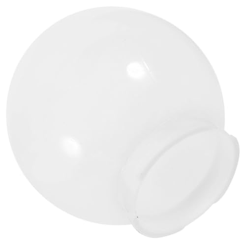 SOPOTUTU Acryl Kugel Lampenschirm Øcm Nordic Stil Wetterfeste Outdoor Lampenabdeckung für Garten und Terrasse Moderner Runder Lampenschirm Einfache Montage Langlebig und Dekorativ von SOPOTUTU