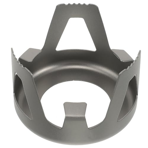 SOPOTUTU Aluminiumlegierung Brennerhalter Robust Langlebig Tragbar Campingkocher Basis Windgeschützt für Outdoor Wandern Picknick SOPOTUTU Aluminiumlegierung Brennerhalter Robust Langlebig Tragbar Campingkocher Basis Windgeschützt für Outdoor Wandern Picknick von SOPOTUTU