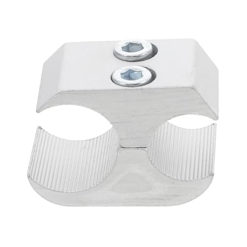 SOPOTUTU Aluminiumlegierung Rohrschelle Zubehör Rohrklemme Stabiler Gehstockhalter Einfach Montierbar Vielseitig Einsetzbar für Innen Außen SOPOTUTU Aluminiumlegierung Rohrschelle Zubehör Rohrklemme Stabiler Gehstockhalter Einfach Montierbar Vielseitig Einsetzbar für Innen Außen von SOPOTUTU