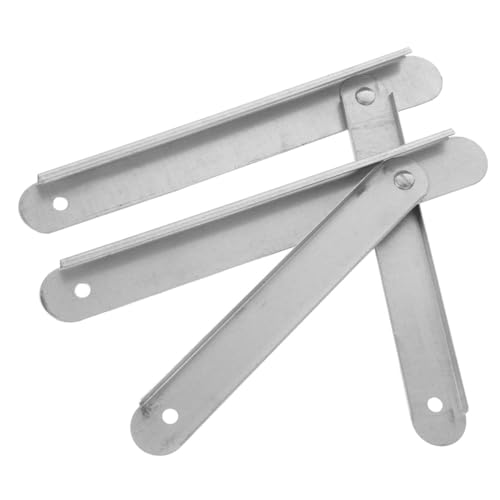 SOPOTUTU Aluminiumlegierung Trittleiter Scharnier Verstärkter Klappleiter Ersatzteil Weiß Stabiler Sicherheits Lattenstab Kompatibel Einfach zu Montieren von SOPOTUTU