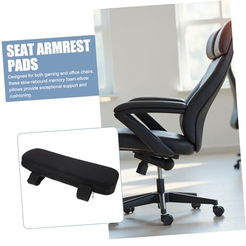 SOPOTUTU Armlehnenpolster Für Bürostühle Und Gaming-stühle Memory-Schaumstoff Für Verbesserten Komfort Ergonomisches Design Abnehmbarer Und Waschbarer Bezug Kompatibel Mit Vielen von SOPOTUTU