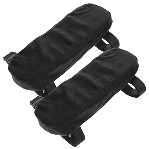 SOPOTUTU Atmungsaktive Bürostuhl Armlehnenpolster aus Hochwertigem Memory Schaum Ergonomisch Geformt Langlebig und Komfortabel für Schreibtisch und Reise Schmerzlindernd und von SOPOTUTU