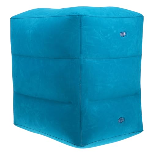 SOPOTUTU Aufblasbares Fußstützen-beinkissen Höhenverstellbares Beinkissen Für Flugzeug Reise-fußstützenkissen Beinauflagekissen Fürs Fliegen Reisebedarf Mit Abwaschbarer Oberfläche von SOPOTUTU