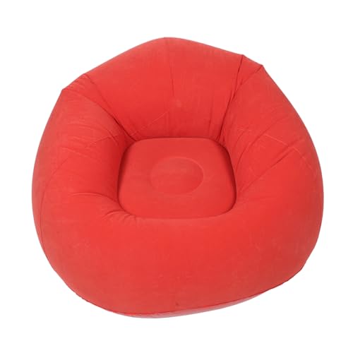 SOPOTUTU Aufblasbares Dickes Outdoor-luftsofa mit Einzigartigem Liegesitz Schnell Aufblasbar Tragbar Robustes Lounge-Sofa für Erwachsene Camping Garten Rosy SOPOTUTU Aufblasbares Dickes Outdoor-luftsofa mit Einzigartigem Liegesitz Schnell Aufblasbar Tragbar Robustes Lounge-Sofa für Erwachsene Camping Garten Rosy von SOPOTUTU