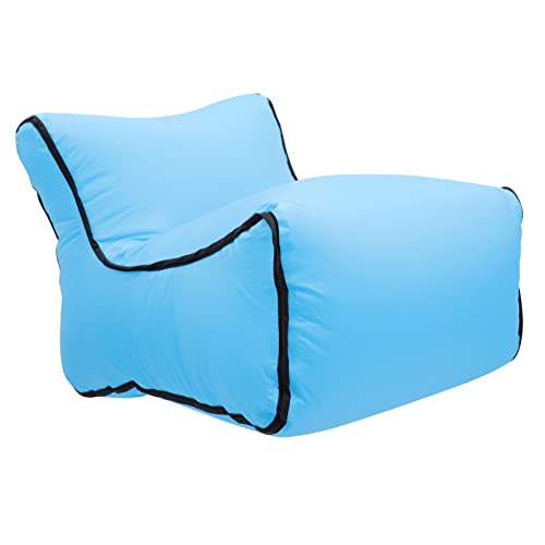 SOPOTUTU Aufblasbares Tragbares Luftsofa Wasserdichtes Faltbares Reise Sofa für Strand und Outdoor mit Einfachem Aufblasen Bequemem Nacken und Rückenstütz Kompakt und Leicht zu von SOPOTUTU