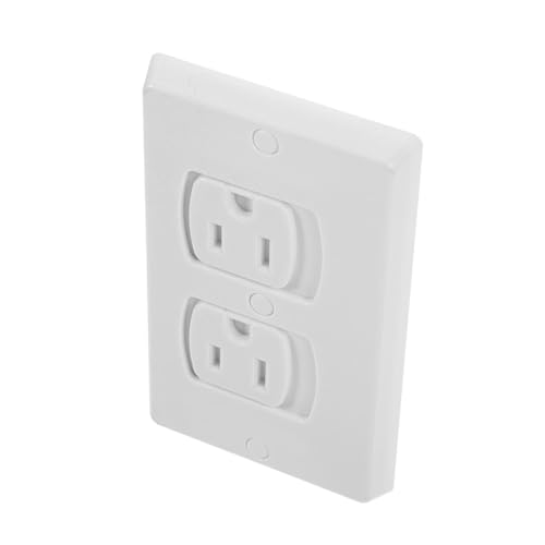 SOPOTUTU Automatischer Selbstschließender Kindersicherer Steckdosenschutz Elektrischer Outlet Coverplatte Für Installieren Kratzfest Passend Für Standard Wandsteckdosen SOPOTUTU Automatischer Selbstschließender Kindersicherer Steckdosenschutz Elektrischer Outlet Coverplatte Für Installieren Kratzfest Passend Für Standard Wandsteckdosen von SOPOTUTU