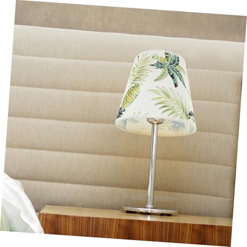 SOPOTUTU Bedruckter Lampenschirm aus Stoff für Tischlampe Dekorativer Lampenschirm mit Passend für Schlafzimmer und Wohnzimmer Wohnliches Design für Warme Atmosphäre von SOPOTUTU