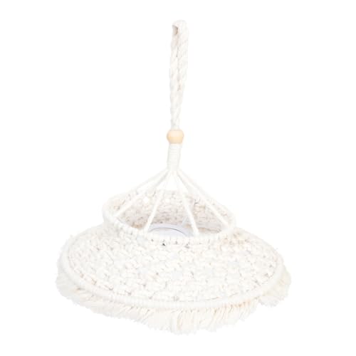SOPOTUTU Boho Handgewebter Lampenschirm Dekorativer Pendelleuchten abdeckung Stilvoll für Wohnzimmer Schlafzimmer Babyzimmer Romantische Atmosphäre Vielseitig Einsetzbar Bohemian Deko SOPOTUTU Boho Handgewebter Lampenschirm Dekorativer Pendelleuchten abdeckung Stilvoll für Wohnzimmer Schlafzimmer Babyzimmer Romantische Atmosphäre Vielseitig Einsetzbar Bohemian Deko von SOPOTUTU