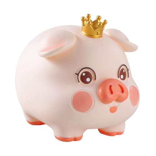 SOPOTUTU Bruchsicheres Vinyl Sparschwein Sparbüchse Kleines Realistisch Geformtes Piggy Bank für Mädchen Jungen Unzerbrechliche Münzspardose mit Großem Fassungsvermögen Niedliche SOPOTUTU Bruchsicheres Vinyl Sparschwein Sparbüchse Kleines Realistisch Geformtes Piggy Bank für Mädchen Jungen Unzerbrechliche Münzspardose mit Großem Fassungsvermögen Niedliche von SOPOTUTU