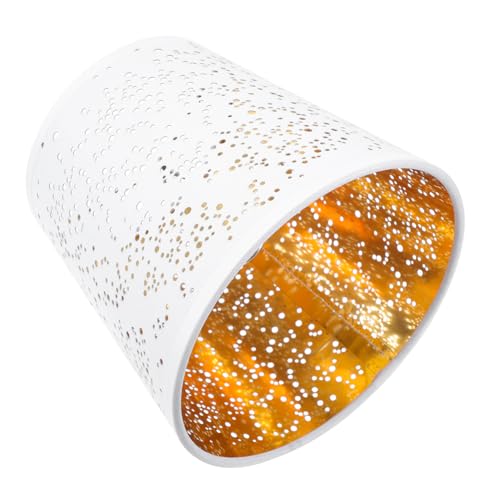 SOPOTUTU Cloth Lampshade Ersatzschirm Weiß Hängelampe Stehlampe Tischleuchte Dekorativer Lampenschirm Zubehör Für Wohnzimmer Schlafzimmer von SOPOTUTU