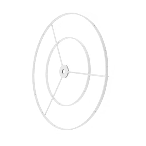 SOPOTUTU DIY Lampenschirmhalter aus Solidem Eisen Doppellagiger Lampenschirmring für Tischlampen Kronleuchter und Deckenleuchten Langlebiger Lampenschirmhalter für Individuelle SOPOTUTU DIY Lampenschirmhalter aus Solidem Eisen Doppellagiger Lampenschirmring für Tischlampen Kronleuchter und Deckenleuchten Langlebiger Lampenschirmhalter für Individuelle von SOPOTUTU