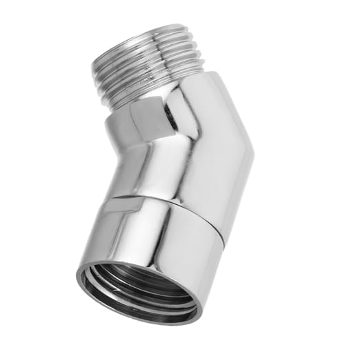 SOPOTUTU Drehbarer Duschkopf adapter aus Messing Verstellbarer Winkelstück für Handbrause Shower Arm Extender Einfacher Einbau Kompatibel mit Standard duschsystemen Flexibler SOPOTUTU Drehbarer Duschkopf adapter aus Messing Verstellbarer Winkelstück für Handbrause Shower Arm Extender Einfacher Einbau Kompatibel mit Standard duschsystemen Flexibler von SOPOTUTU