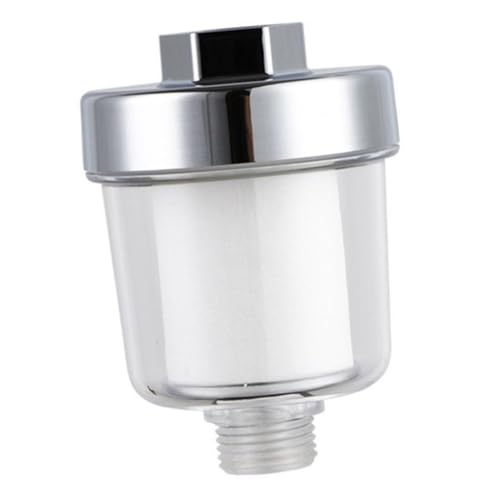 SOPOTUTU Duschfilter für Hartes Wasser Kleiner Shower Head Purifier mit PP Baumwollfilter Installieren Langlebig und Praktischer Wasserfilter für Sauberes Duschen von SOPOTUTU